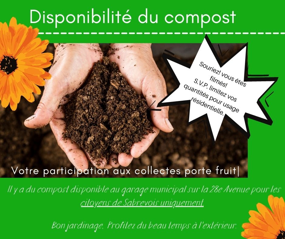 Disponibilité du Compost