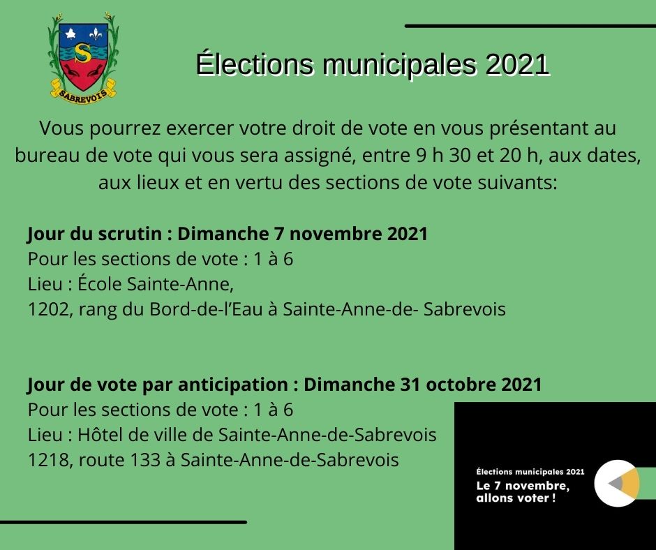 Élections municipales 2021